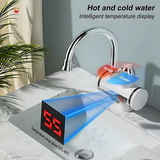 Instant Electric Water Heating Tap with Digital Display