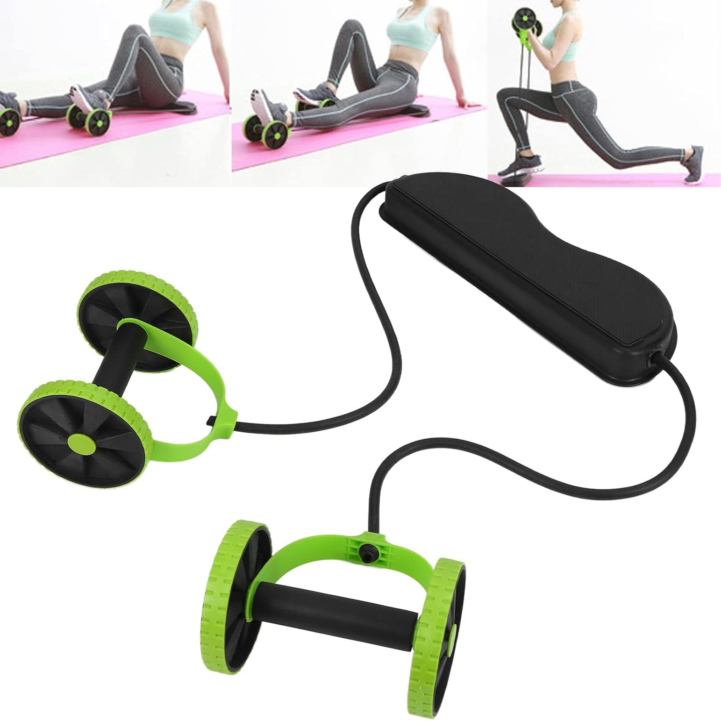 5 Mins Home Exercise With Roller Wheel