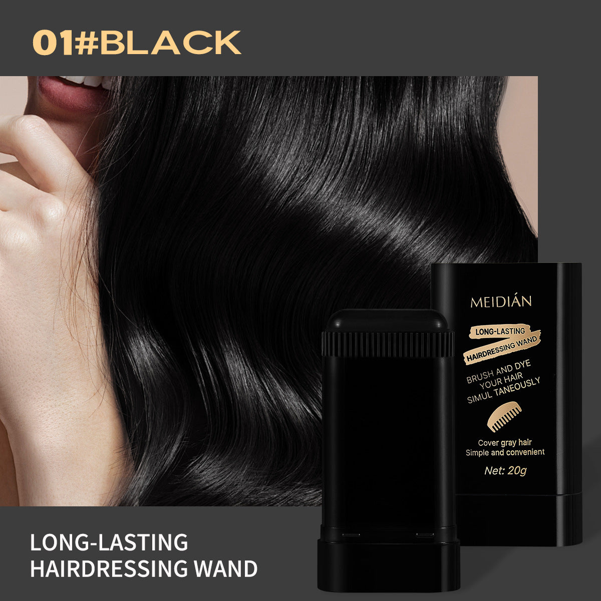 Instant Hair Root Touch-Up, Fast & Easy Coverage