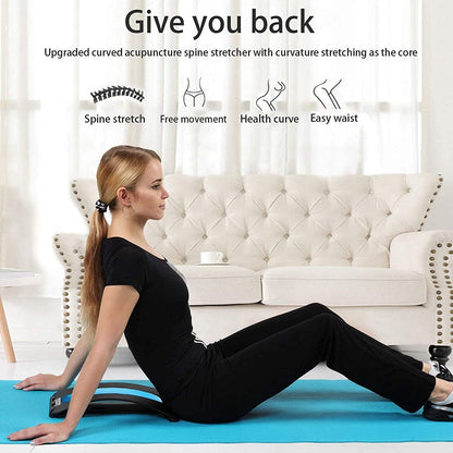 Adjustable Back Stretching & Lumbar Support