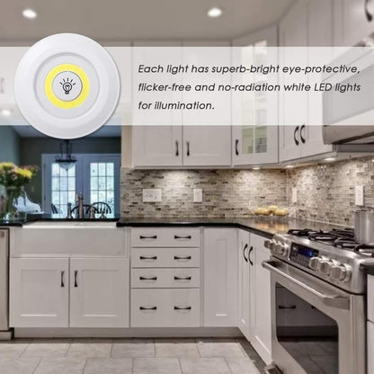 Wireless Under Cabinet LED Night Lights (3pcs)
