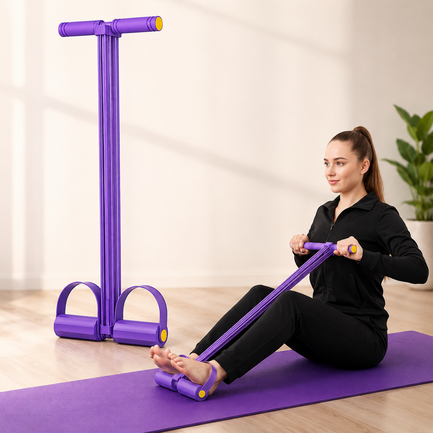 Multifunction Tummy Puller | Full Body Resistance Exercise Band