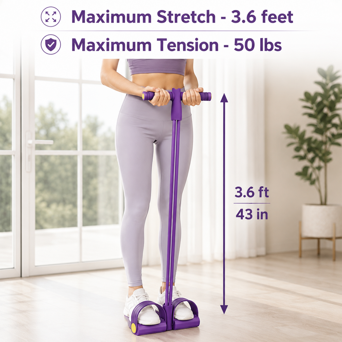 Multifunction Tummy Puller | Full Body Resistance Exercise Band