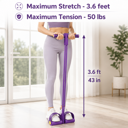 Multifunction Tummy Puller | Full Body Resistance Exercise Band