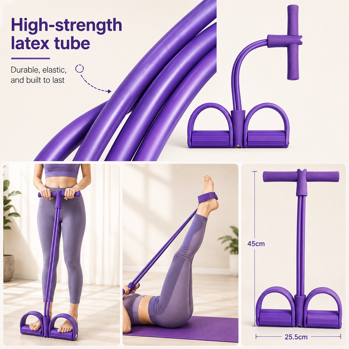 Multifunction Tummy Puller | Full Body Resistance Exercise Band