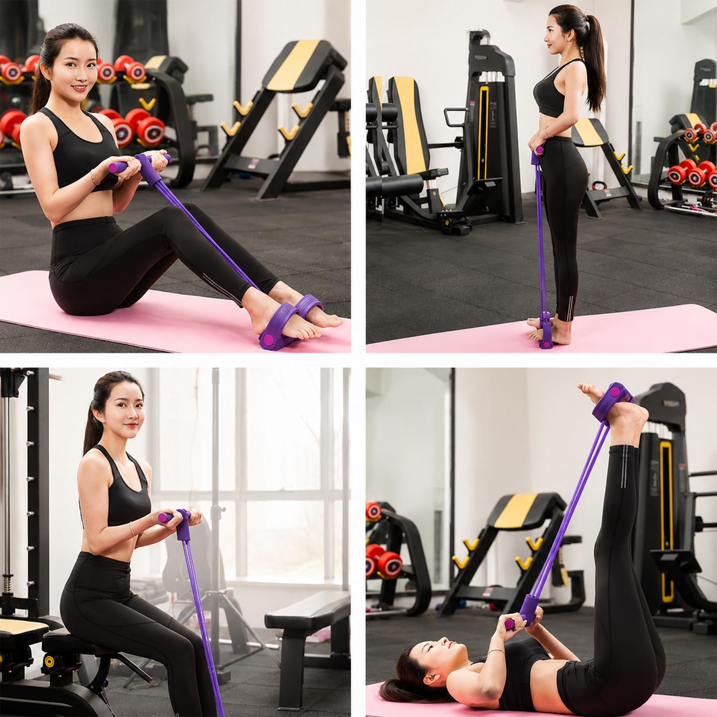 Multifunction Tummy Puller | Full Body Resistance Exercise Band
