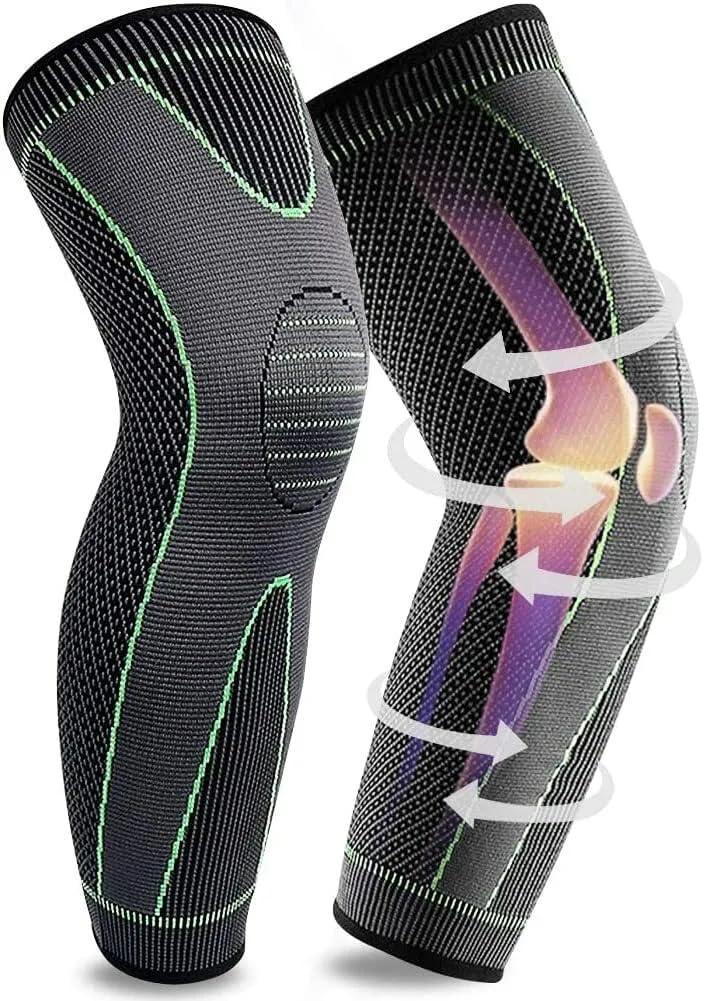 Pain Relief Compression knee And Calf Support