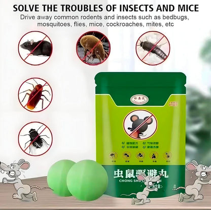 Rat & Insect Repellent Balls (Pack Of 25)