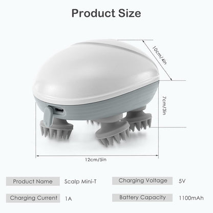 Electric Rechargeable Scalp Massager