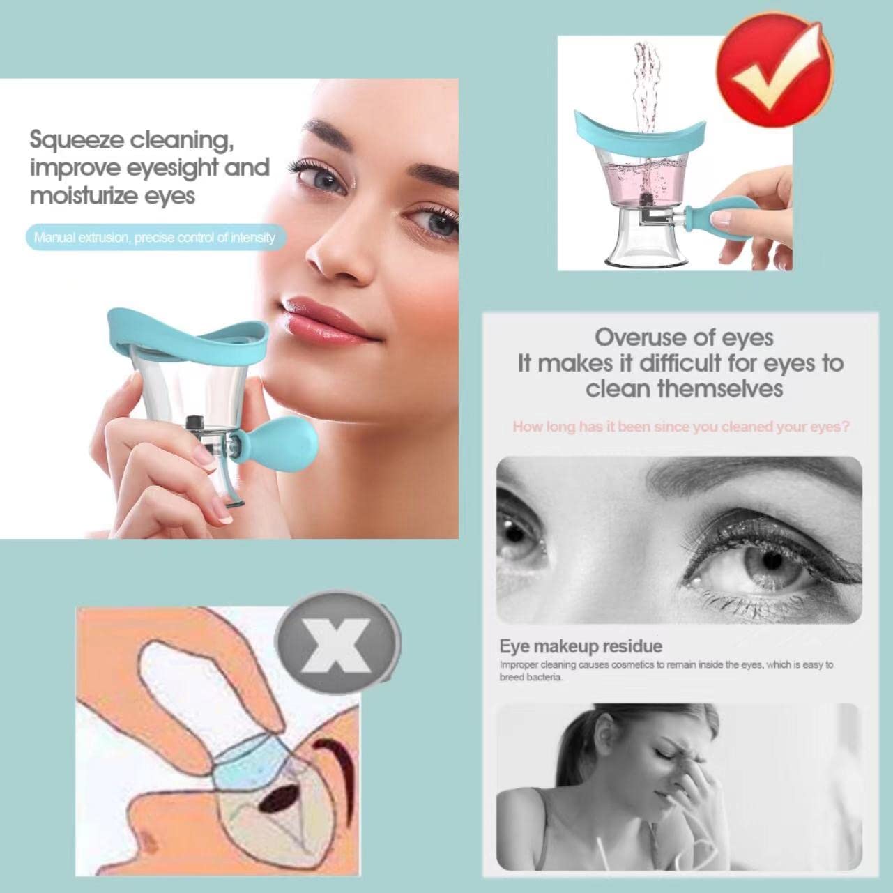 Portable Silicone Eye Wash Cup