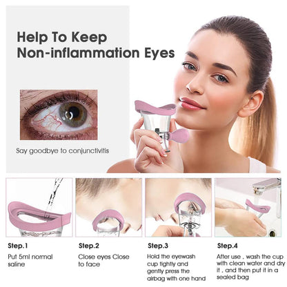 Portable Silicone Eye Wash Cup
