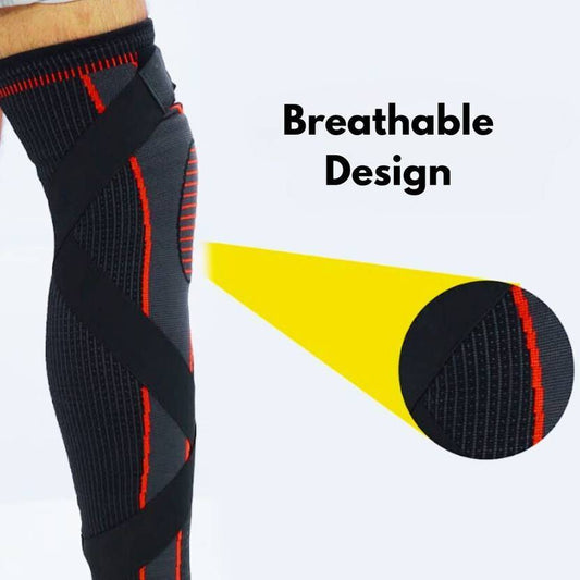 Adjustable Full Sleeve Compression Knee Support