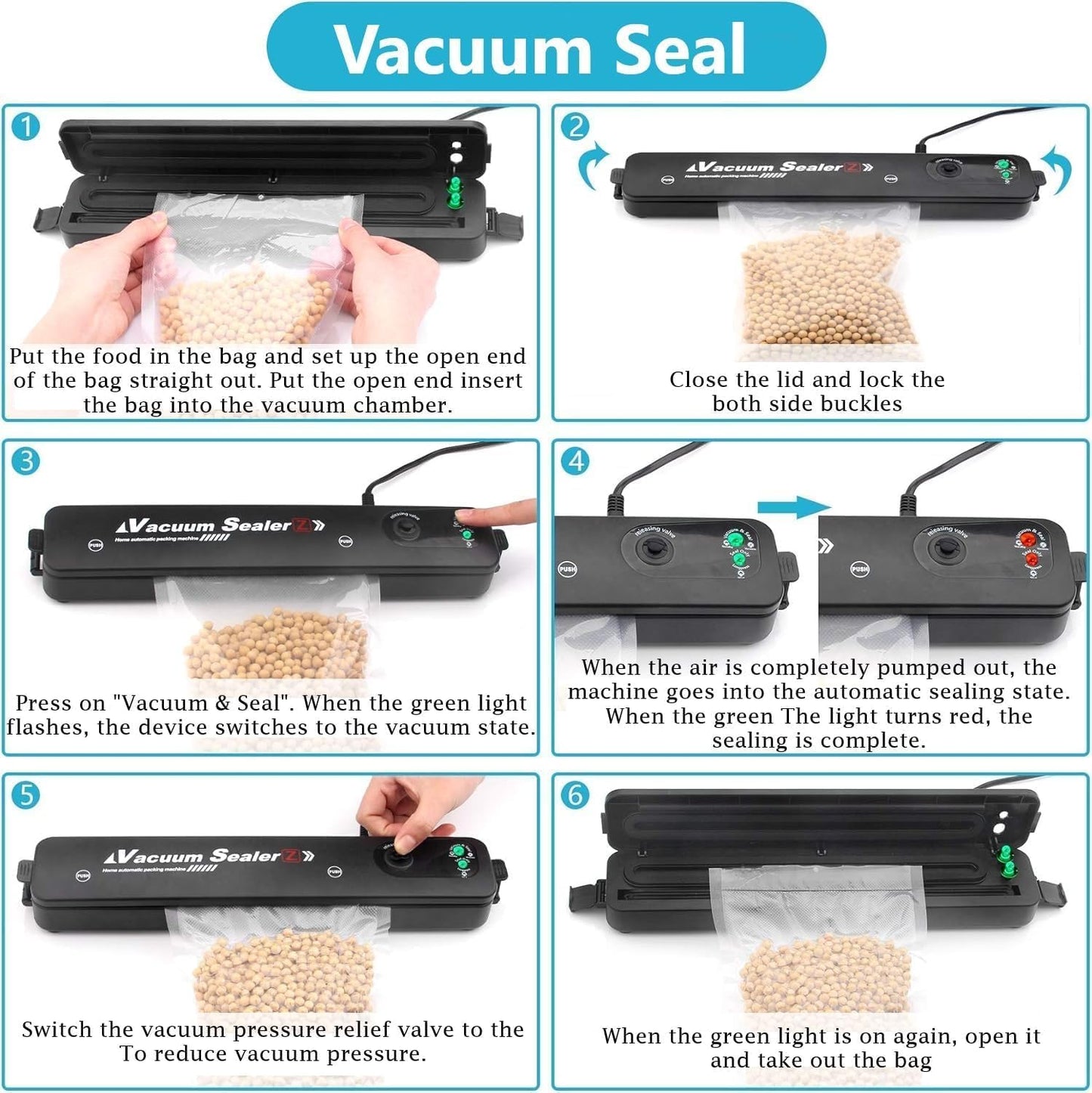 Mini Automatic Vacuum Sealer Machine